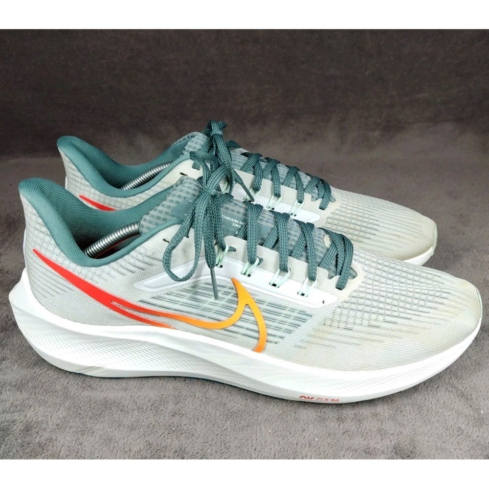 Nike Men Air Zoom Pagasus 39 DH4071-003 Gray Running Shoes‎ Sneakers Size 12